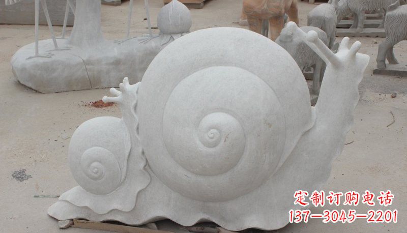 达州石雕蜗牛