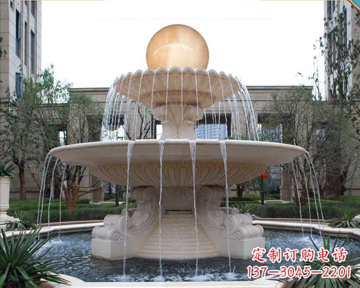 达州石墩喷泉石雕