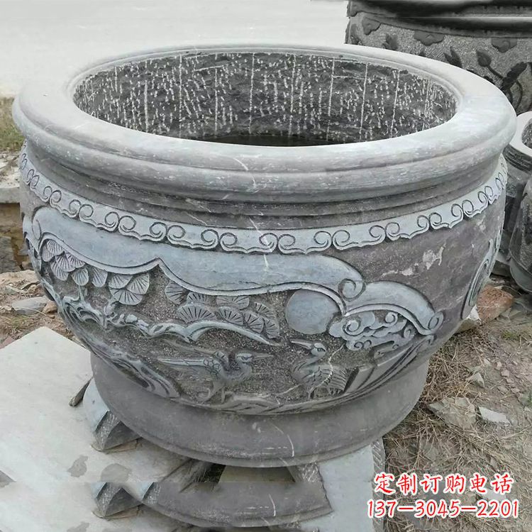 达州石刻园林鱼缸