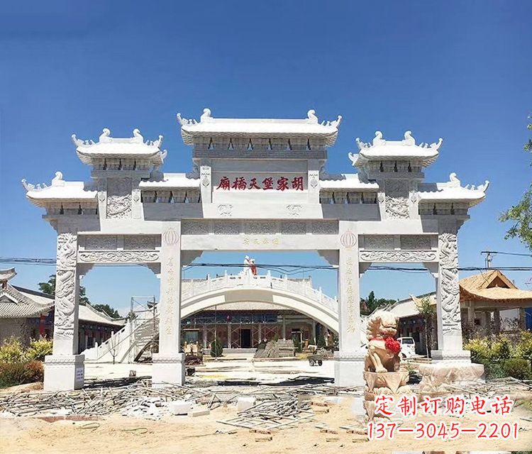 达州石牌坊的雕刻