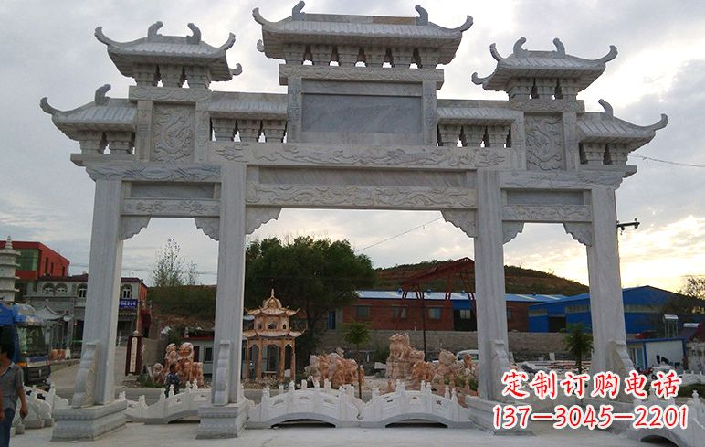达州石牌坊雕刻
