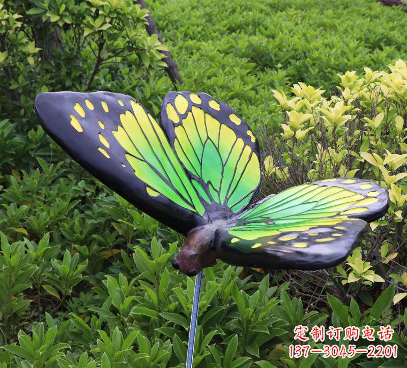 达州树脂仿真蝴蝶昆虫雕塑