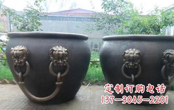 达州水缸寺庙景观铜雕