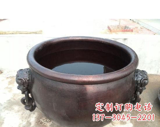 达州水缸寺庙铜雕