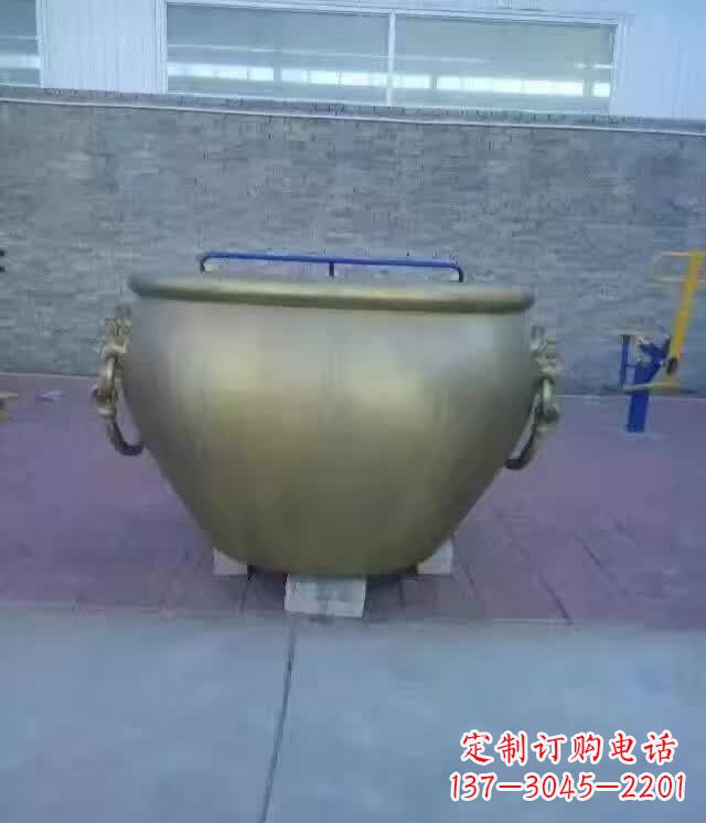 达州水缸铜雕塑