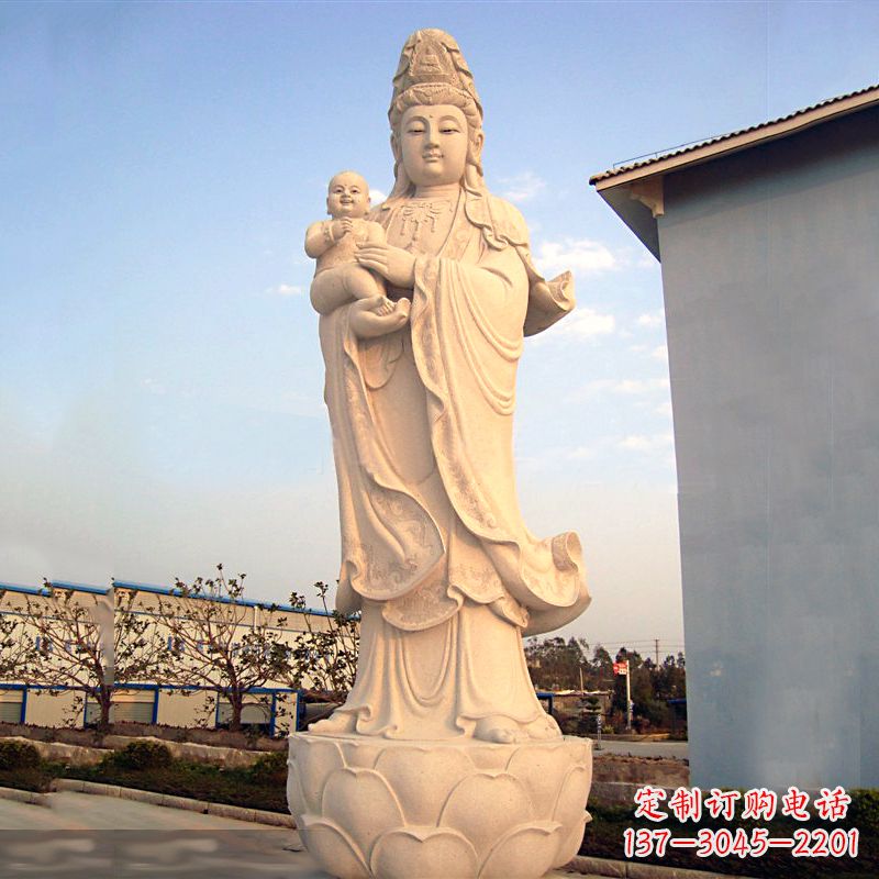 达州送子观音石雕
