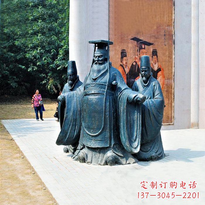 达州隋文帝杨坚景观雕塑