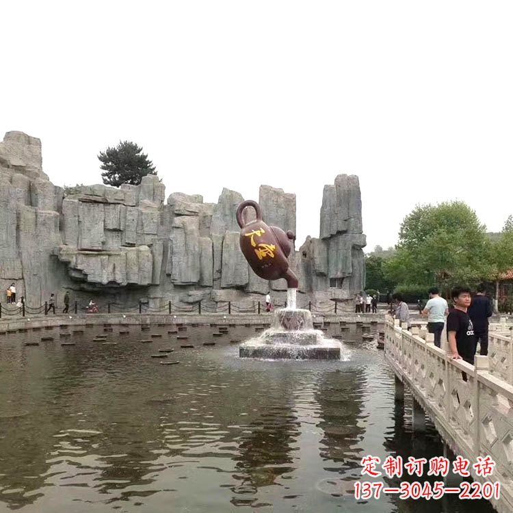 达州天壶流水喷泉