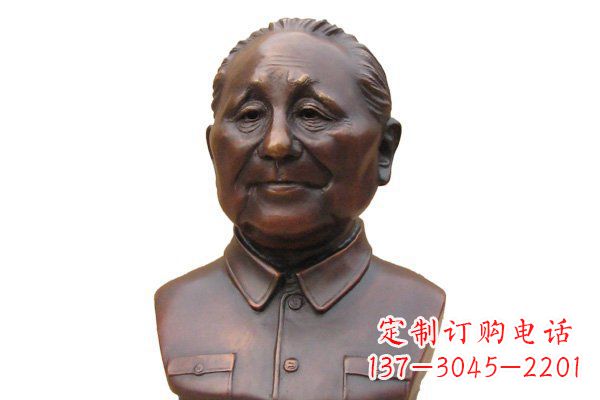 达州铜雕邓小平头像