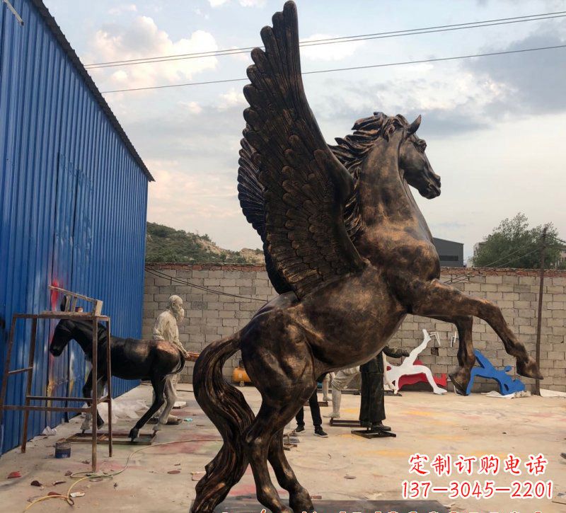 达州铜雕飞马雕塑