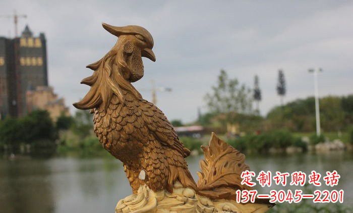 达州铜雕凤凰古代神兽雕塑