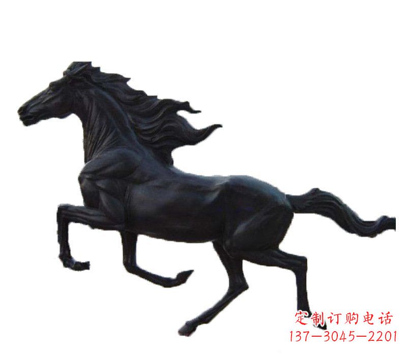 达州铜雕马公园动物雕塑摆件