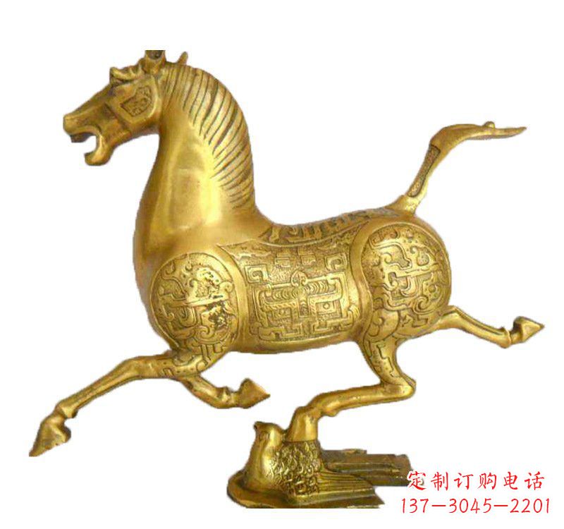 达州铜雕马踏飞燕
