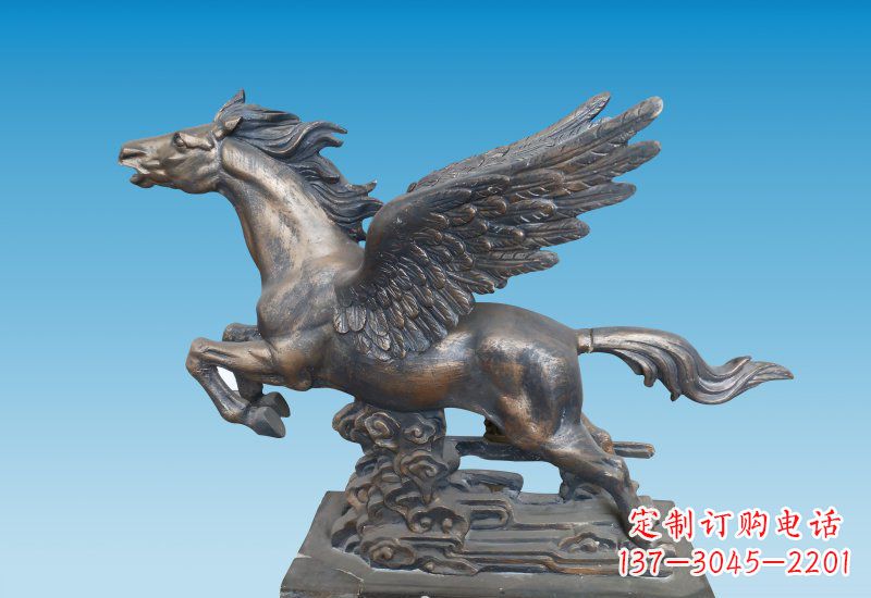 达州铜雕企业飞马
