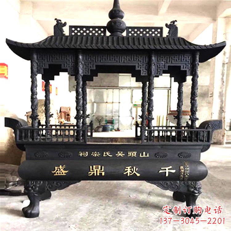 达州铜雕香炉