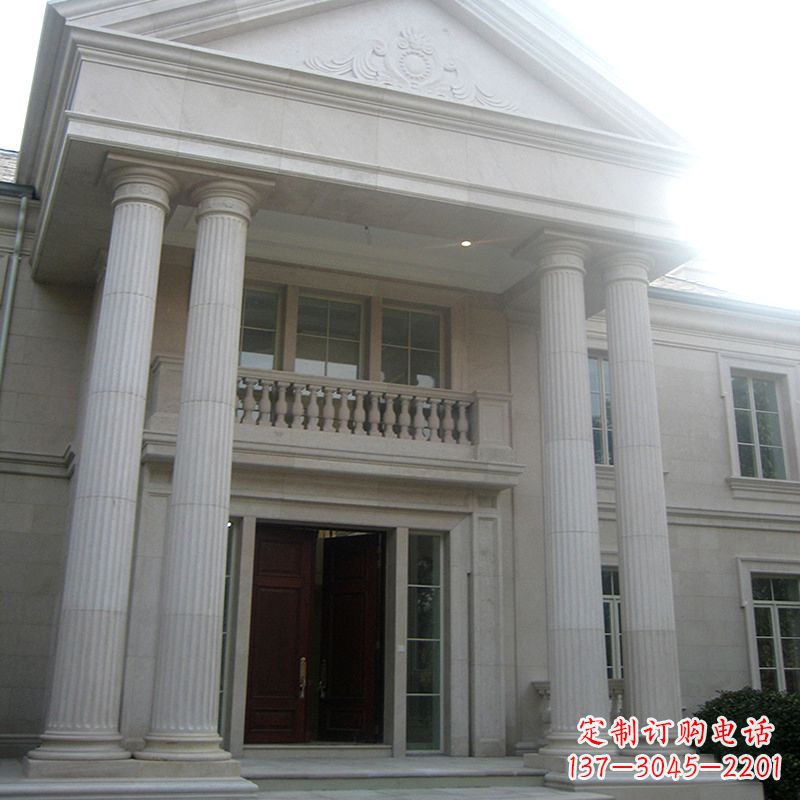达州外墙罗马柱石雕