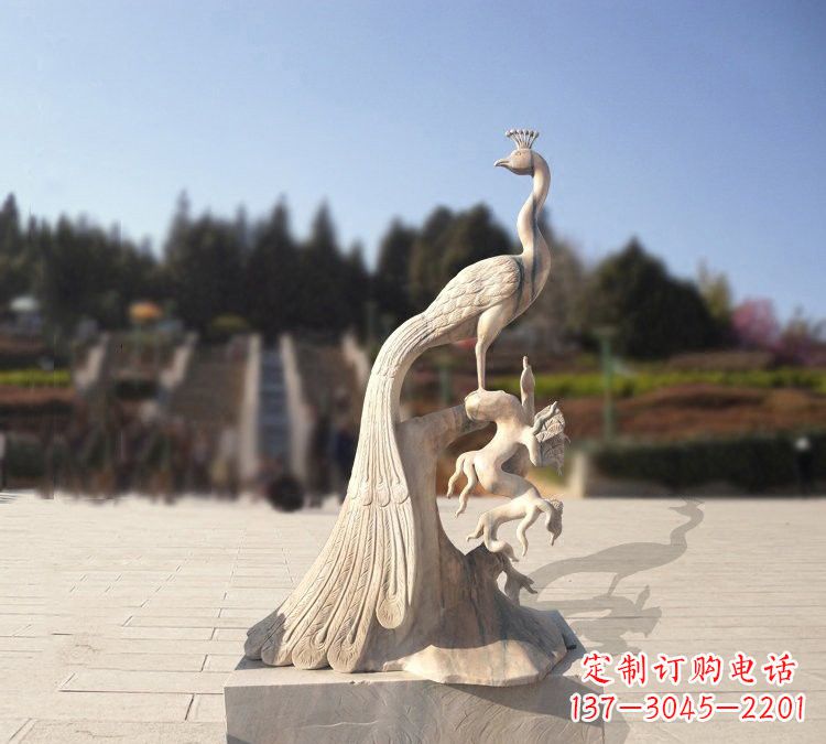 达州晚霞红孔雀石雕