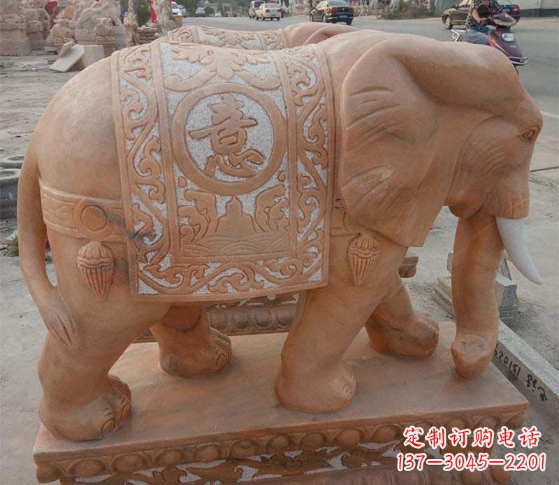 达州晚霞红如意动物大象