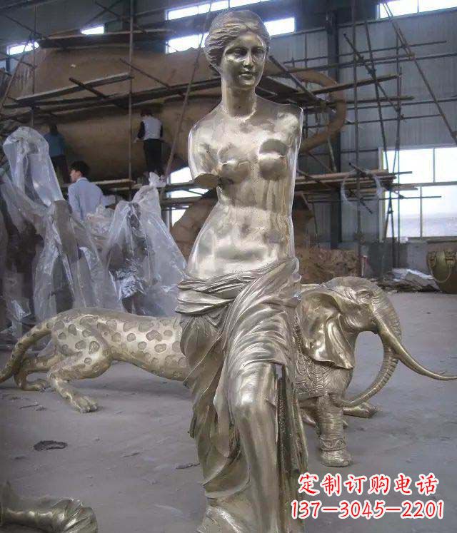 达州维纳斯西方人物铜雕
