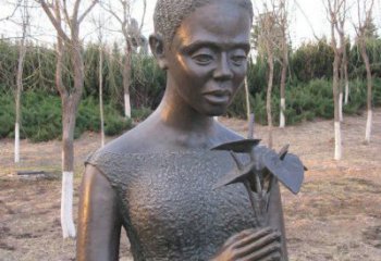 达州浪漫艺术·女人铜雕