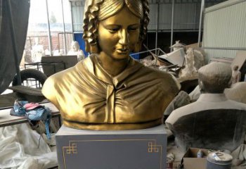 达州南丁格尔玻璃钢头像雕塑，高品质艺术定制