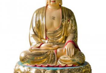 达州如来佛雕塑，神圣古朴艺术精品