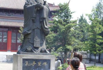 达州中领雕塑推出精致青铜孔子雕塑，考究工艺，…