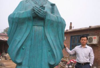 达州来自中国历史的经典孔子雕塑