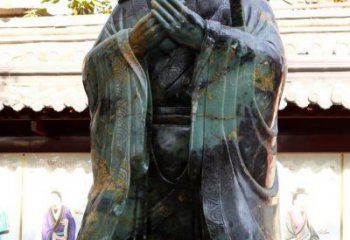 达州青铜孔子行教像，把智慧和精神传承