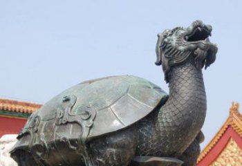 达州青铜龙雕塑，象征传统文化之美