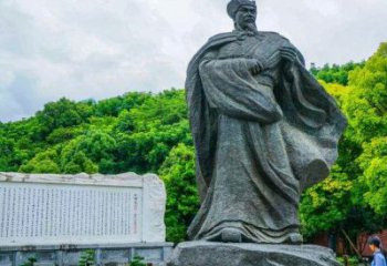 达州汇聚历史荣光——中领雕塑诸葛亮雕塑
