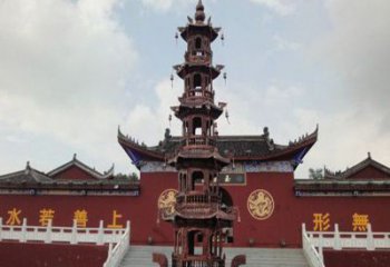 达州三足铜香炉雕塑，精美绝伦