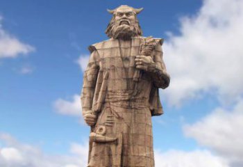 达州精美神农大型石雕像，由中领雕塑定制