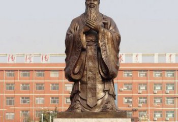 达州传承孔子雕塑，传播中华文化
