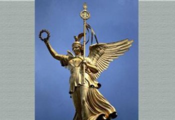 达州优雅的胜利女神铜雕