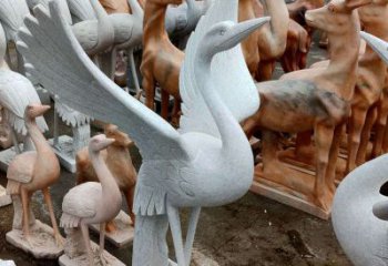 达州丹顶鹤雕塑，令您汲取自然之美
