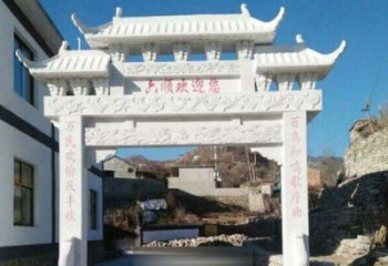达州牌坊雕塑：为景观增添独特灵气