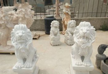 达州传承欧式历史的狮子雕塑