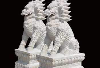 达州中领雕塑推出麒麟雕塑一对
