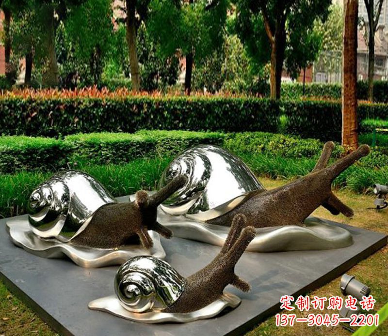 达州蜗牛雕塑不锈钢