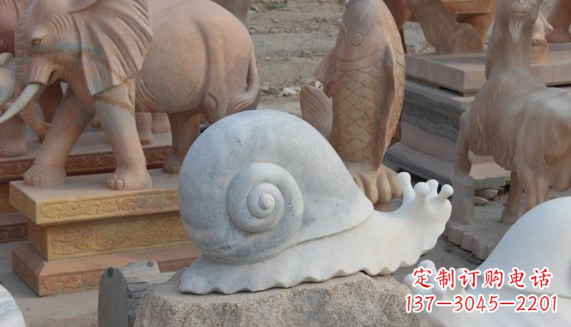 达州蜗牛石雕