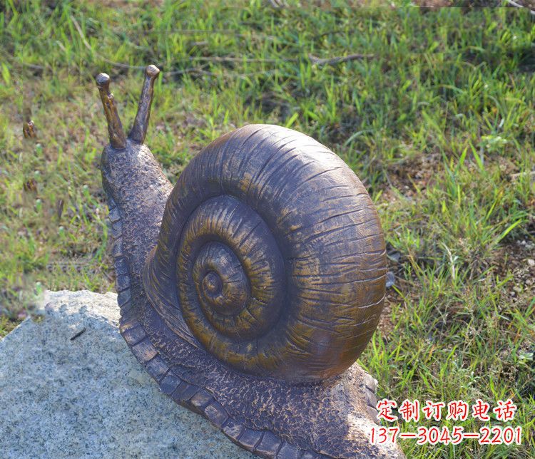 达州蜗牛铜雕