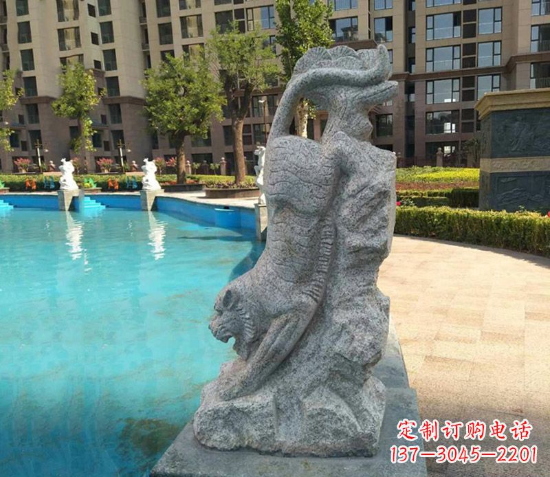 达州下山老虎石雕