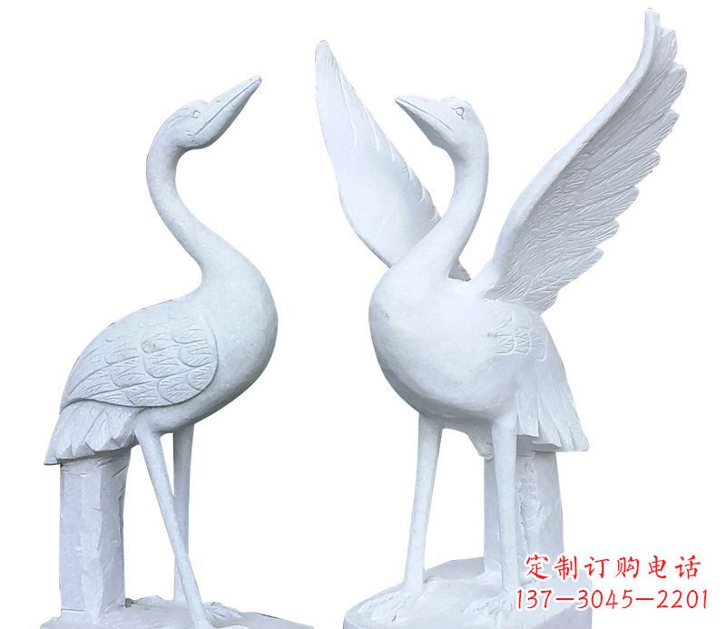达州仙鹤公园动物石雕