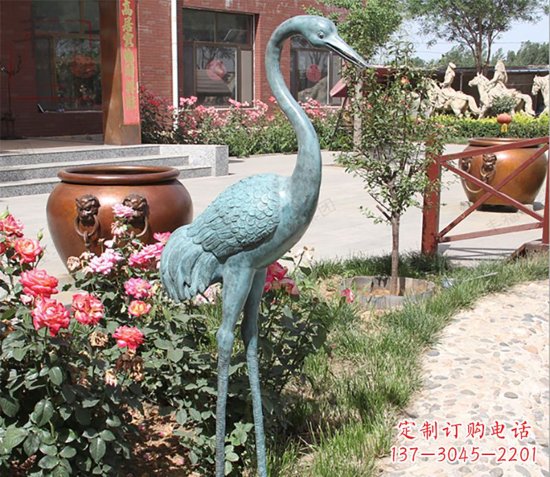 达州仙鹤铜雕