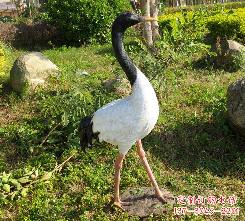 达州仙鹤祥云雕塑