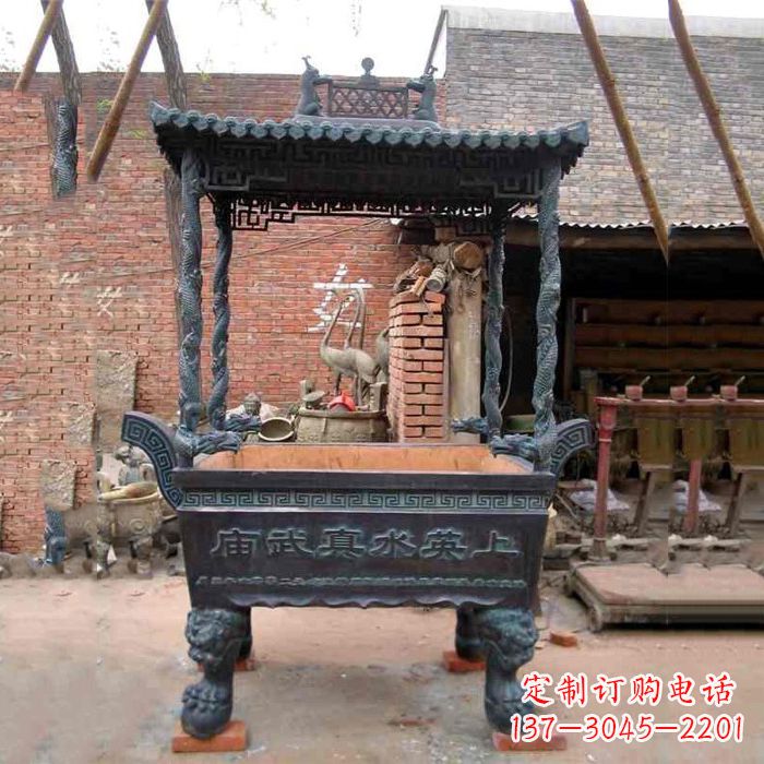 达州现代铜香炉