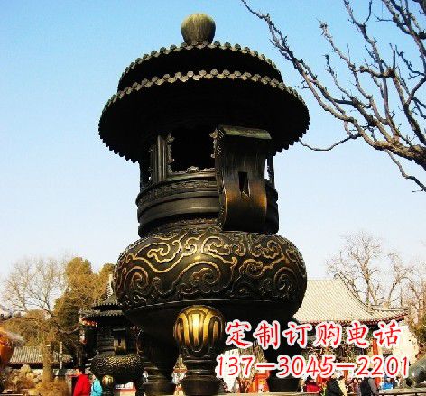 达州香炉铜雕塑