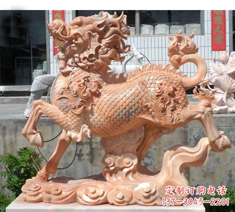达州祥云麒麟石雕