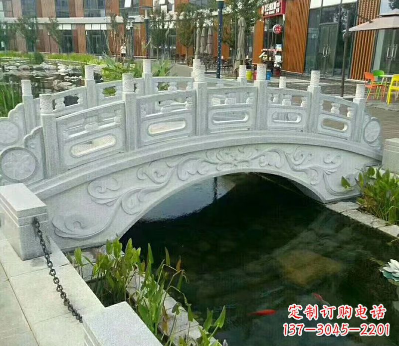 达州小区景观石桥栏杆